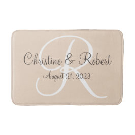 Tapete De Banheiro Batata de banho monograma