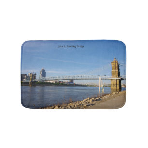 Tapete De Banheiro Batata de ponte John A. Roebling