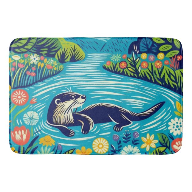 Tapete De Banheiro Bath Mat (Frente)