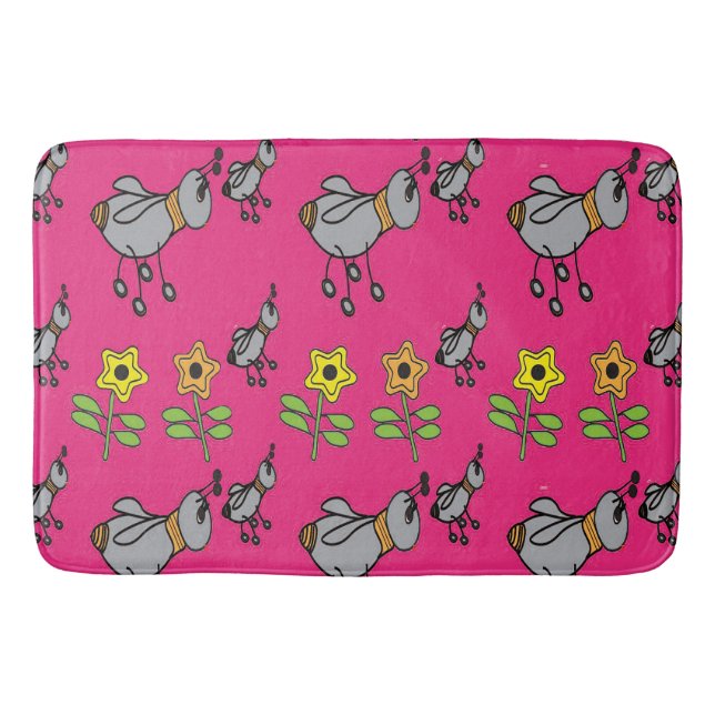 Tapete De Banheiro Bath Mat (Frente)