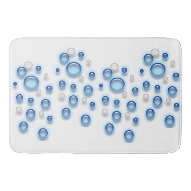 Tapete De Banheiro Bath Mat - Bolhas (Frente)