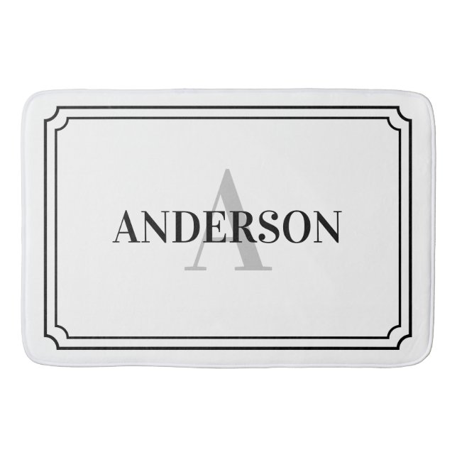 Tapete De Banheiro Bath Mat. Canto Escalado (Frente)