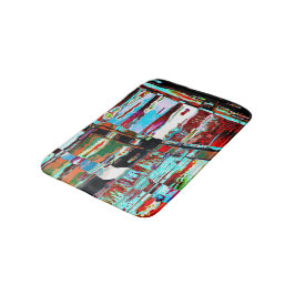Tapete De Banheiro Bath Mat – Collapse Reflection Abstract Design