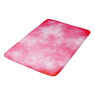 Tapete De Banheiro Bath Mat de Efeito da Nuvem Rosa