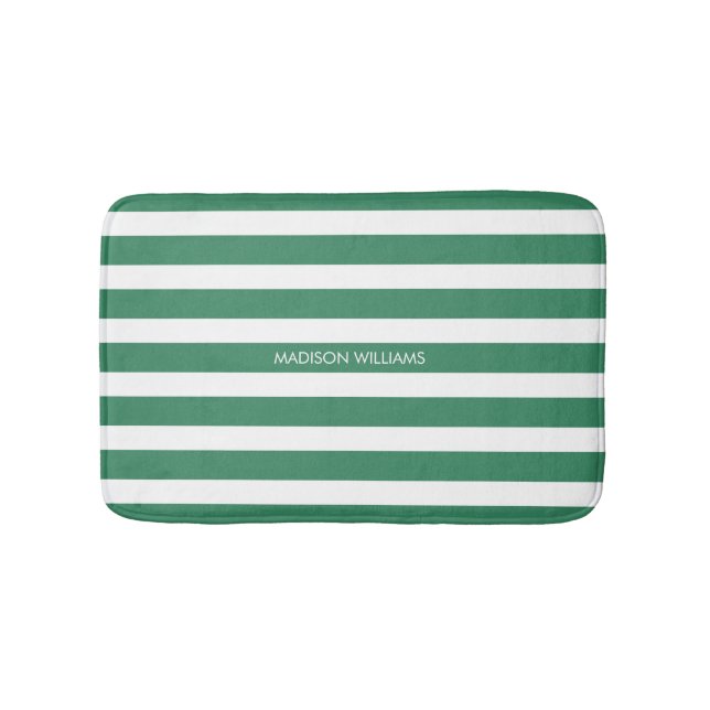 Tapete De Banheiro Bath Mat de Nome Personalizado (frente)