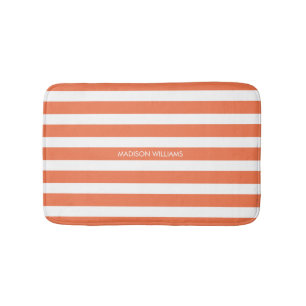 Tapete De Banheiro Bath Mat de Nome Personalizado
