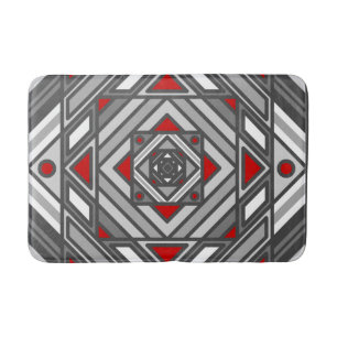 Tapete De Banheiro Bath Mat. De Visão Do Túnel