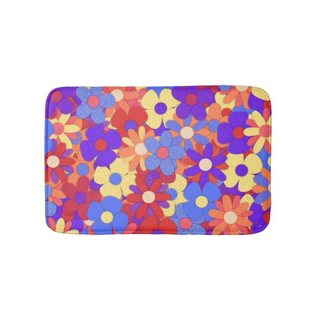 Tapete De Banheiro Bath Mat do Buquê (frente)