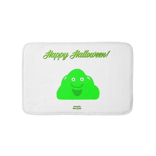 Tapete De Banheiro Bath Mat Halloween (frente)