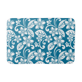 Tapete De Banheiro Bath Mat ISLAND PLUMERIA (CARIBE AZUL)