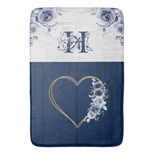 Tapete De Banheiro Bath Mat Ocean Theme Chic (Frente Vertical)