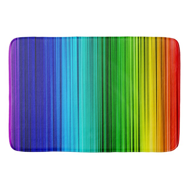 Tapete De Banheiro Bath Mat/Rainbow (Frente)