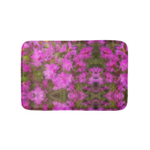 Tapete De Banheiro Bath Mat Rhododendrins Roxos Roxos