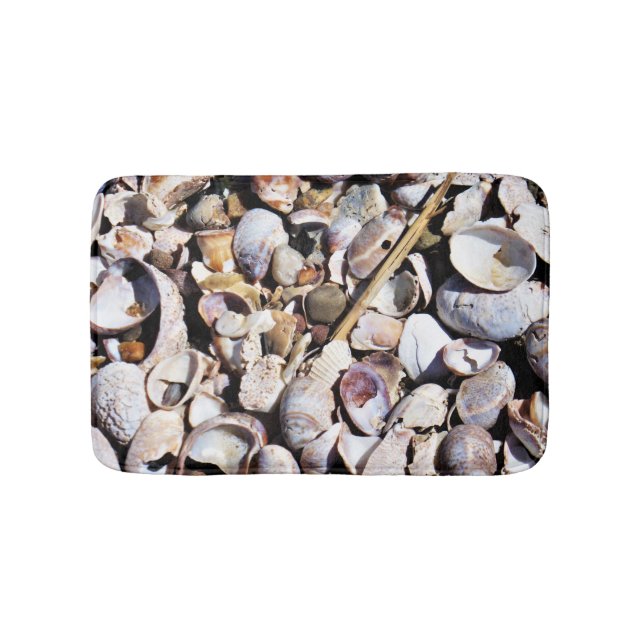 Tapete De Banheiro Bath Mat Sea Shells (frente)