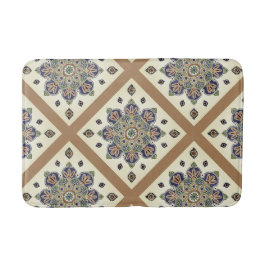 Tapete De Banheiro Bathmat com medallion trellis impressão
