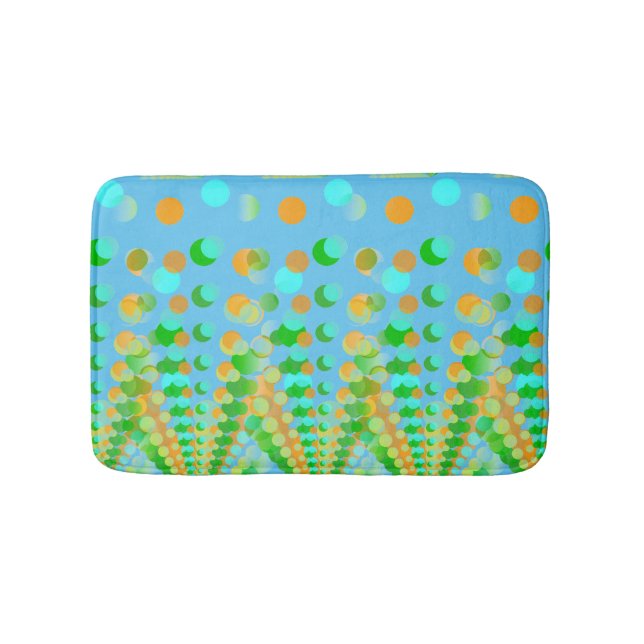 Tapete De Banheiro Bathmat com pontos (frente)