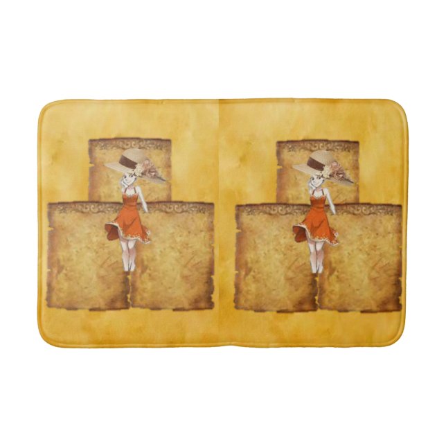 Tapete De Banheiro Bathmat do Banheiro (Frente)
