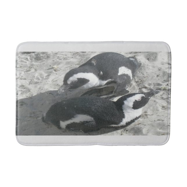 Tapete De Banheiro Bathmat dos Pinguins (Frente)