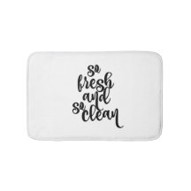 Bathmat tão novo e tão limpo