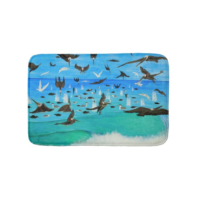 Tapete De Banheiro Bathmats Bubblepacific (frente)