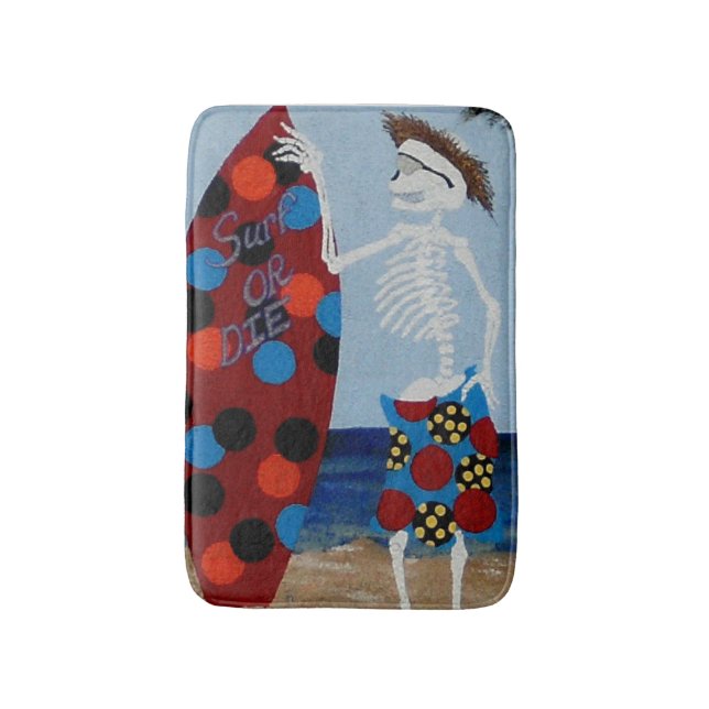 Tapete De Banheiro Bathmats Bubblepacific (Frente Vertical)