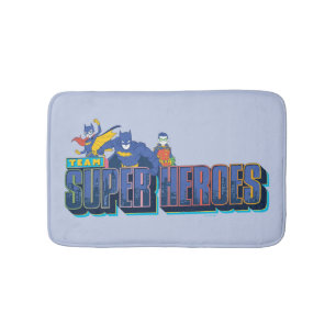 Tapete De Banheiro Batman Super Heróis da Equipe