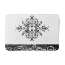 batmat de casa de banho vintage