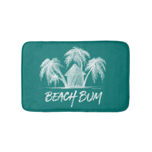 Tapete De Banheiro Beach Bum Bathroom Mat