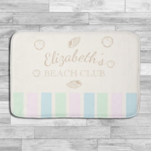 Tapete De Banheiro Beach Club Birthday
