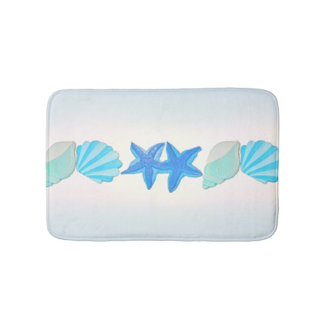 Tapete De Banheiro Beachê, peixe-estrela artístico (frente)