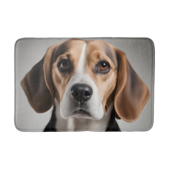Tapete De Banheiro Beagle Cute (Frente)