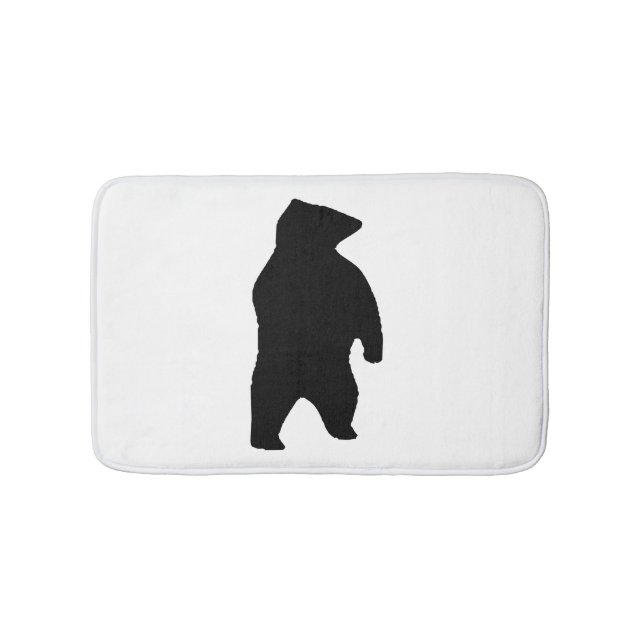 Tapete De Banheiro Bear Silhouette (frente)