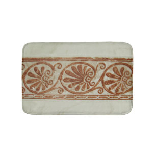 Tapete De Banheiro Beira mediterrânea decorativa de Brown