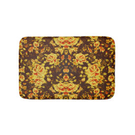 Tapete De Banheiro Belas flores amarelas vintage