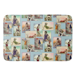 Tapete De Banheiro Beleza balnear em azul