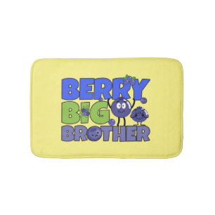 Tapete De Banheiro Berry Big Brother - Toque de mirtilo Sibel