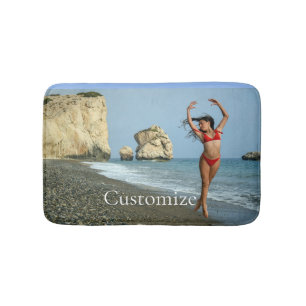 Tapete De Banheiro Bikini Model Dancing Thunder_Cove