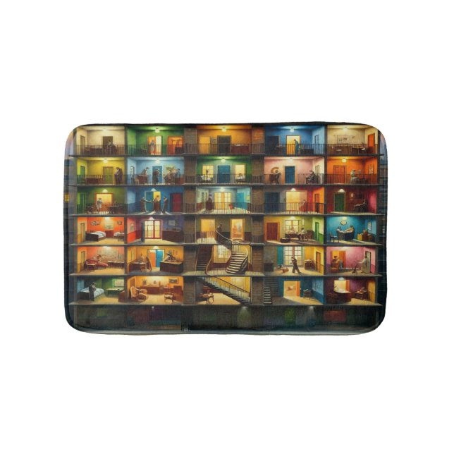 Tapete De Banheiro Bloco (frente)