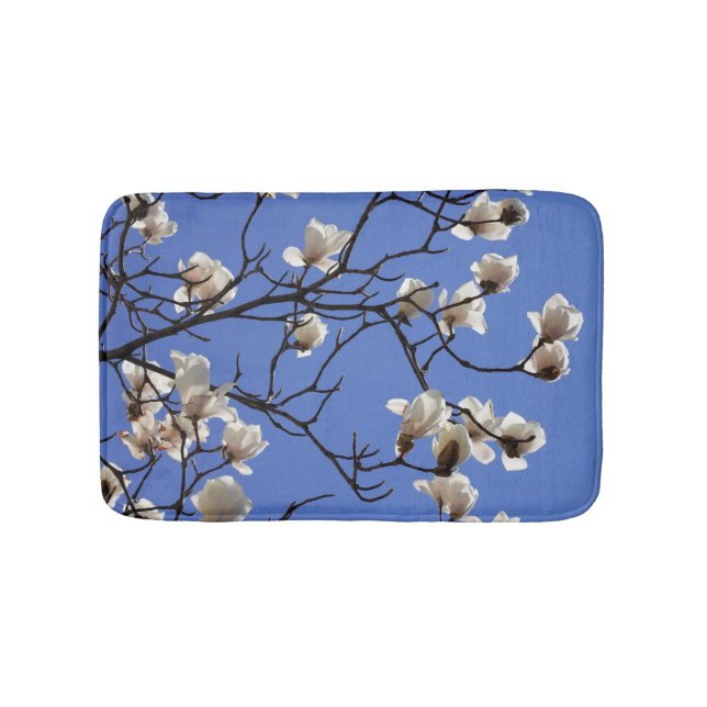 Tapete De Banheiro Blooming Magnolias (frente)