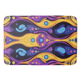 Tapete De Banheiro Boho Abstrato colorido 6