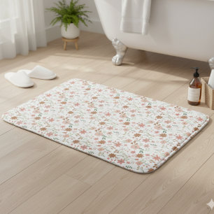 Tapete De Banheiro Boho Floral Earth Tona Flores Modernas