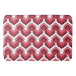 Tapete De Banheiro Bold Retro Modern Motif in Pinks 