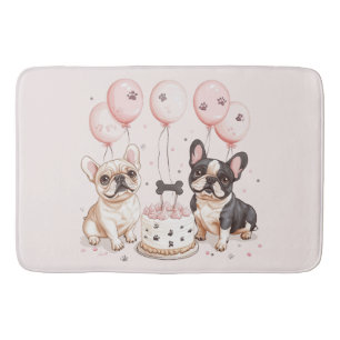 Tapete De Banheiro Bolo de Aniversário Francês
