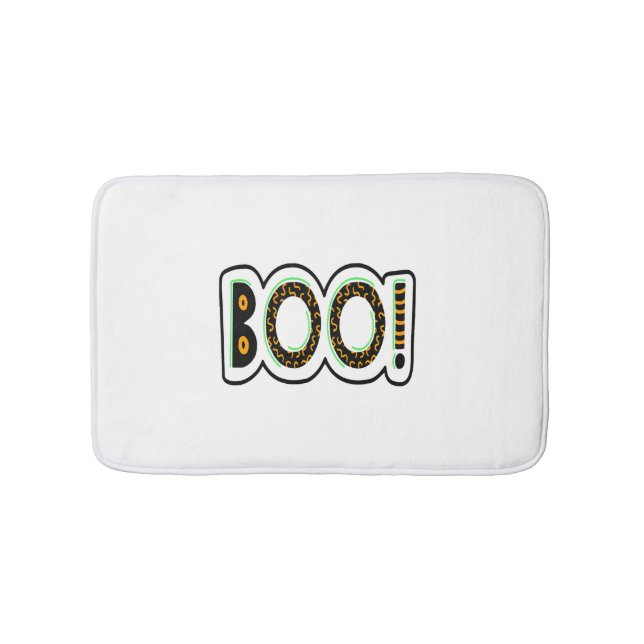 Tapete De Banheiro BOO Halloween (frente)
