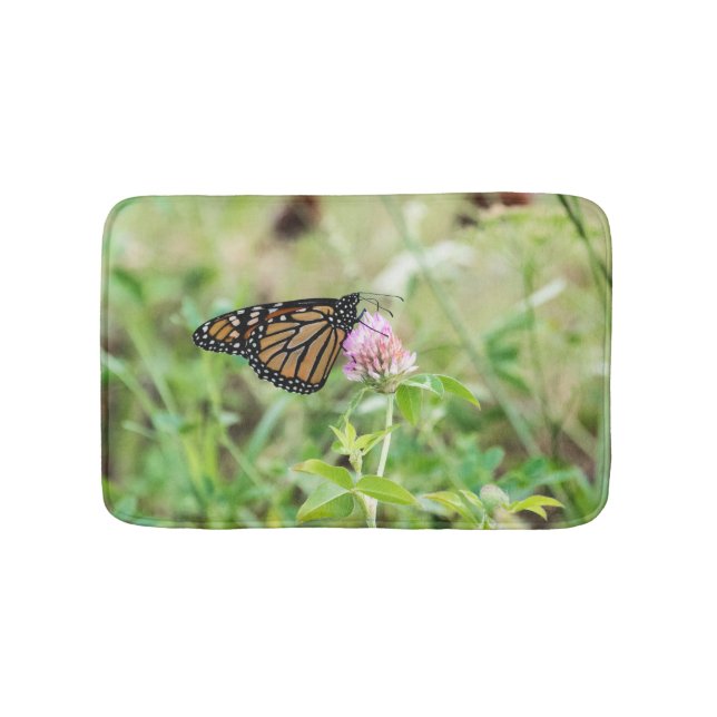 Tapete De Banheiro Borboleta Monarca (frente)