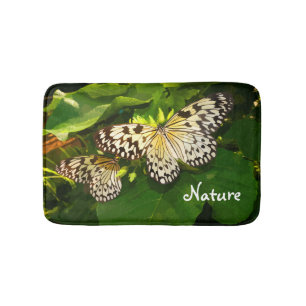 Tapete De Banheiro Borboleta Natureza Bath Mats