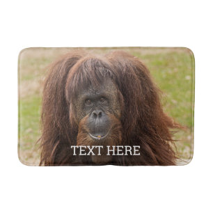 Tapete De Banheiro Borneo Orangutan - Bela Fotografia