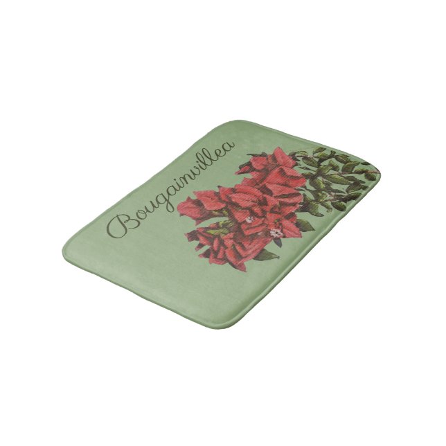 Tapete De Banheiro Bougainvillea Bath Mat (Angulado)