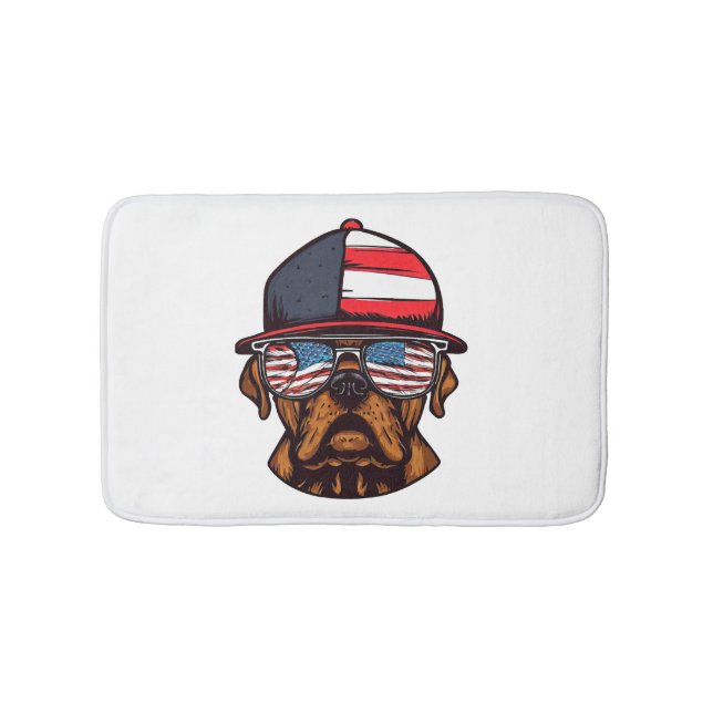 Tapete De Banheiro Boxer 4 de julho (frente)