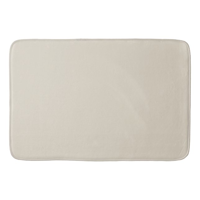 Tapete De Banheiro Branco Osso (Frente)